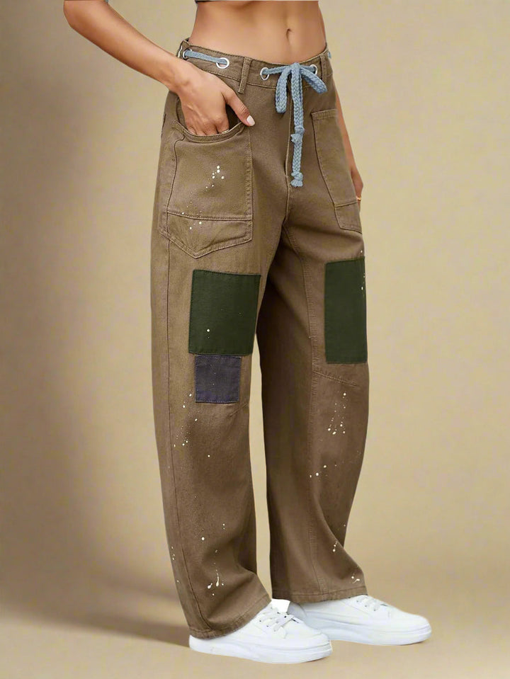 ALBA FIORELLA HANDWERKLICH INSPIRIERTE HOSE