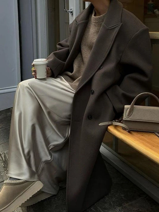 Jonas | Eleganter Oversized Mantel für den Alltag