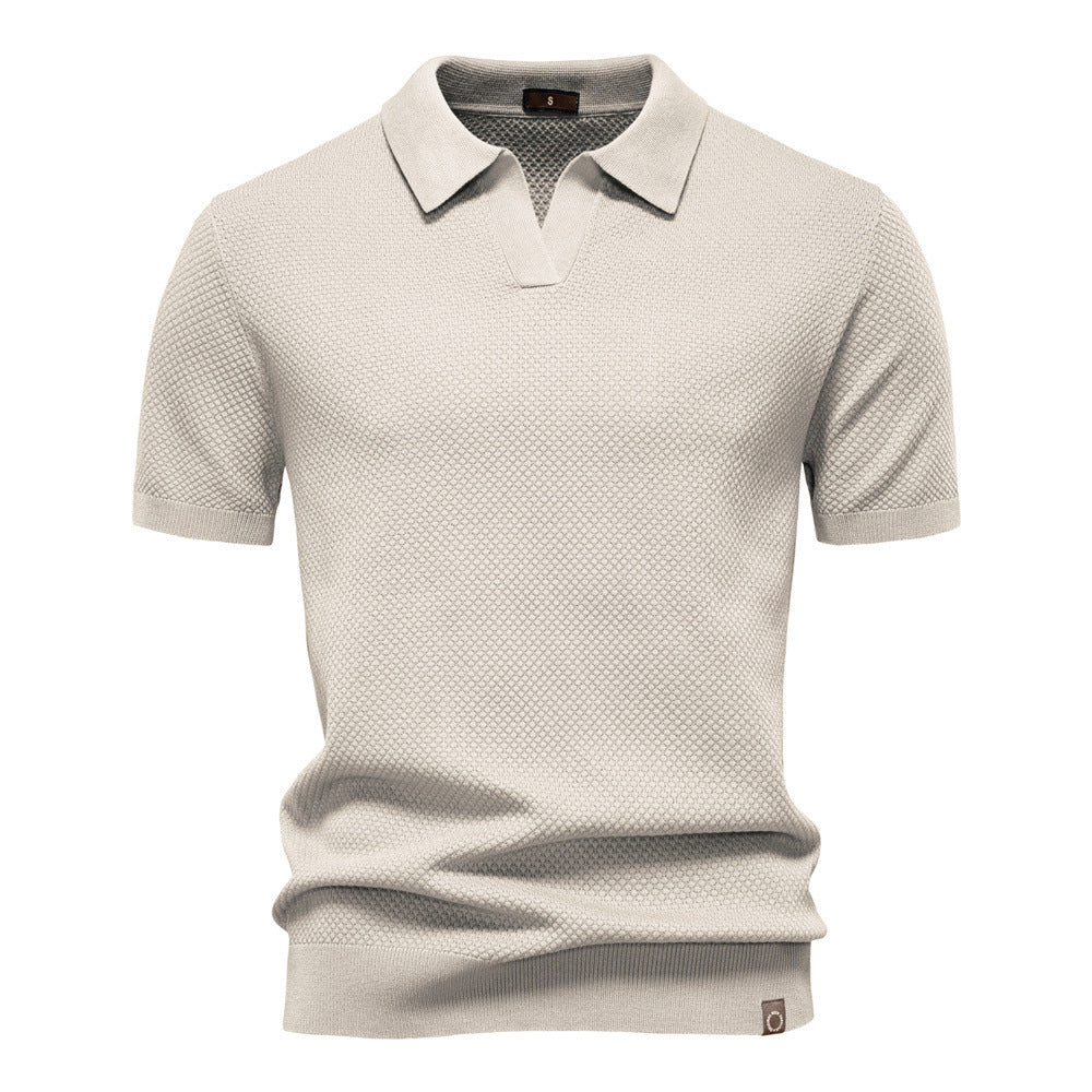 Martin | Strukturiertes Polo-Shirt im eleganten Design