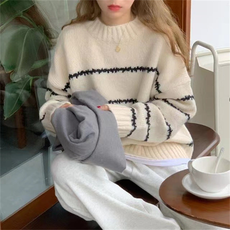 Amelie | Moderner Damen-Strickpullover cozy & stylisch