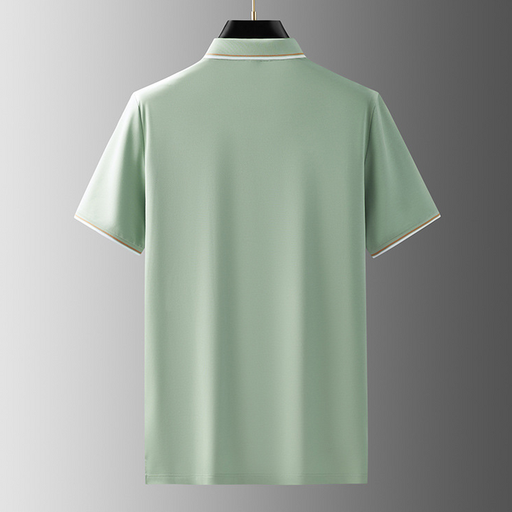 Seidenbreeze Poloshirt für elegante Sommerlooks