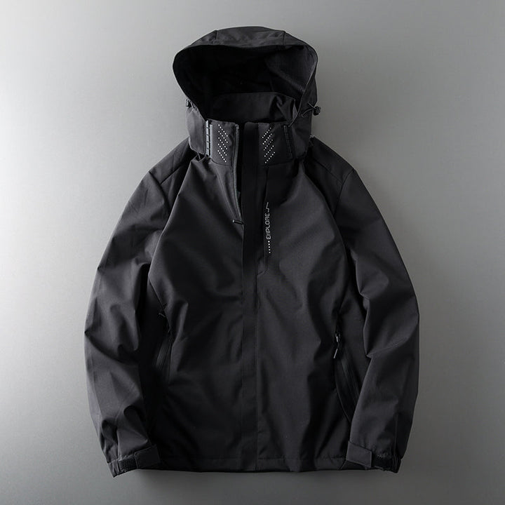Maxwell | Wasserdichte Windjacke mit Kapuze