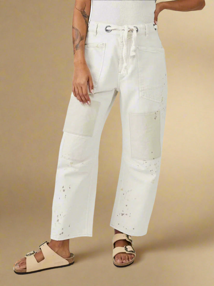 ALBA FIORELLA HANDWERKLICH INSPIRIERTE HOSE