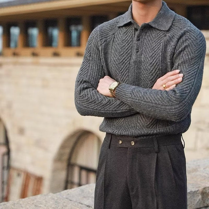 Couture | Eleganter Herren-Winterpullover