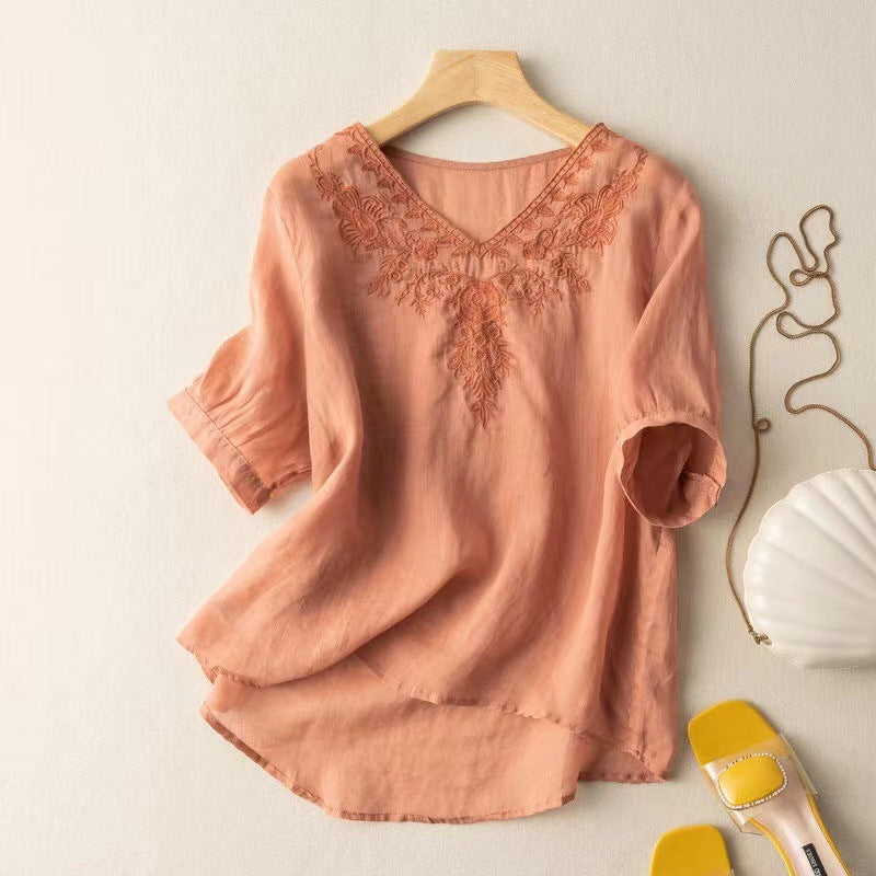 Vintage | Florales Hemd für sommerliche Outfits