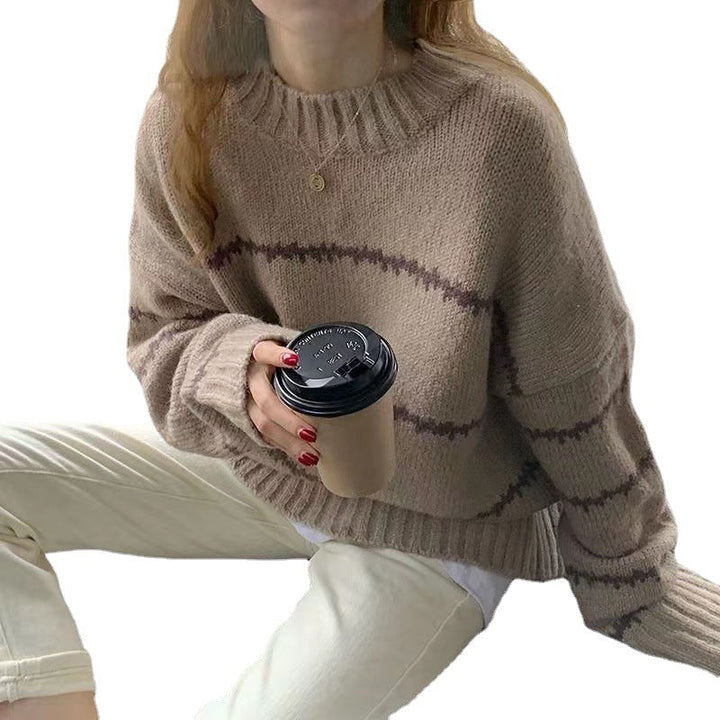 Amelie | Moderner Damen-Strickpullover cozy & stylisch