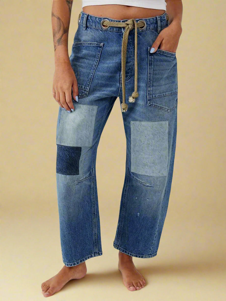ALBA FIORELLA HANDWERKLICH INSPIRIERTE HOSE