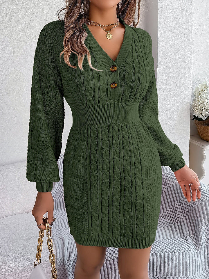 Mira | Damen Bodycon-Strickkleid modern & elegant