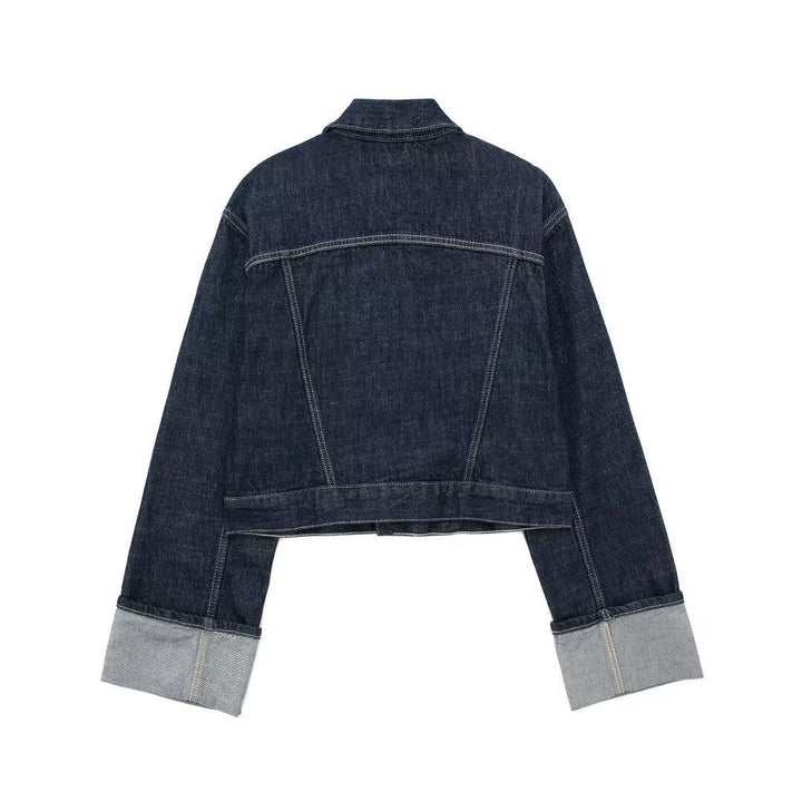 Helena | Lässige Jacke Damen mit aufrollbaren Ärmeln