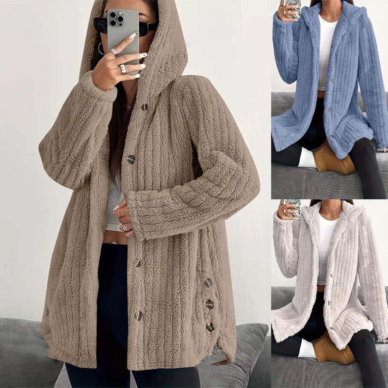 Mara | Stilvolle Winterjacke mit Kapuze für kalte Tage
