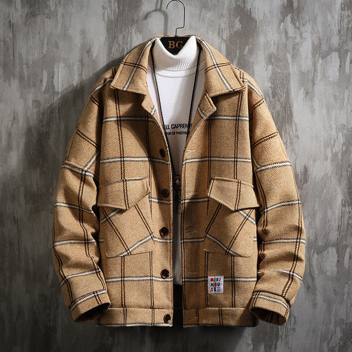 Couture | Karierte Wolljacke für kalte Tage