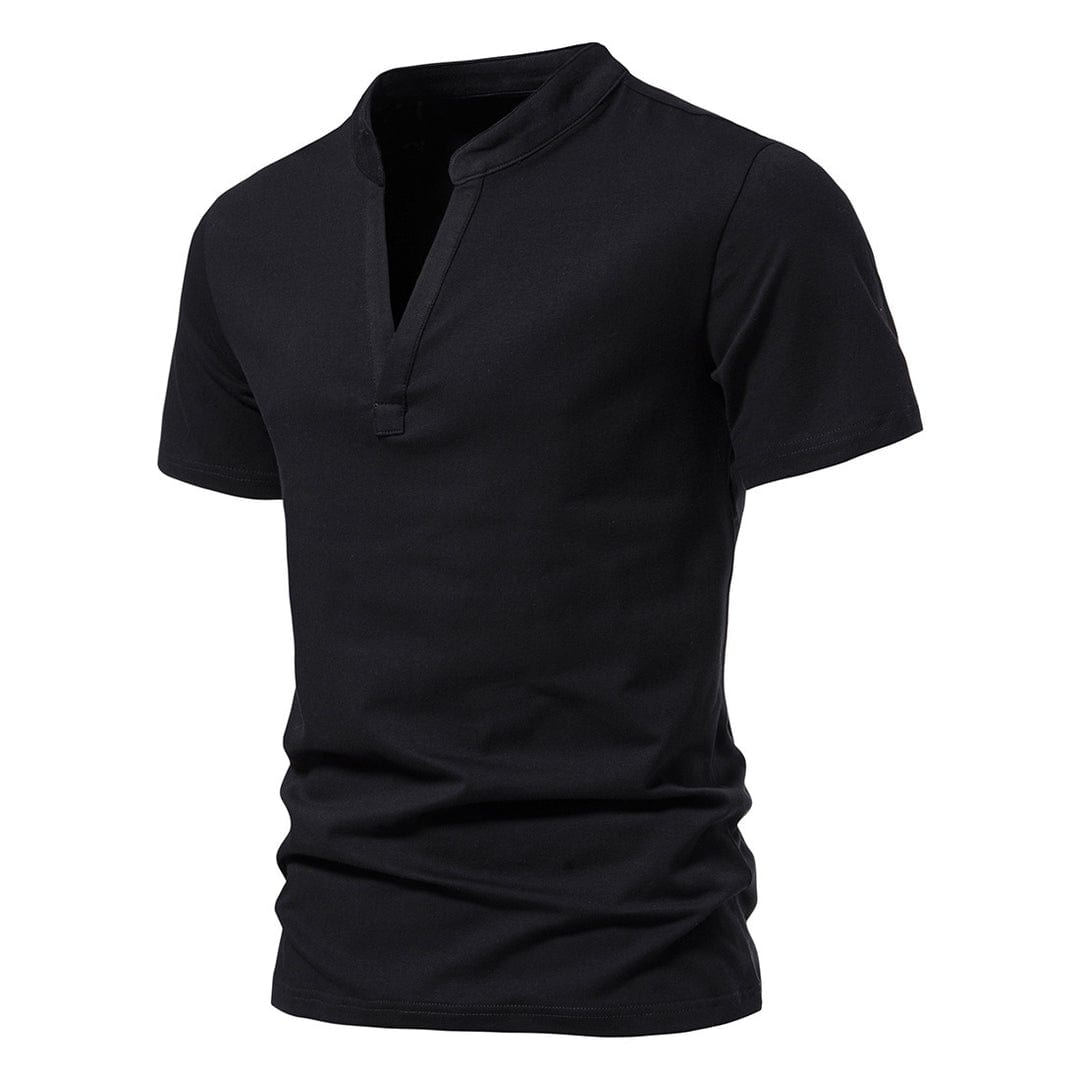 Kent | Bequemer Henley-Pullover mit Knopfleiste