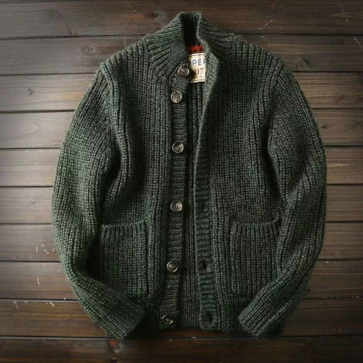 Mason | Zeitlose Strickjacke mit Reißverschluss