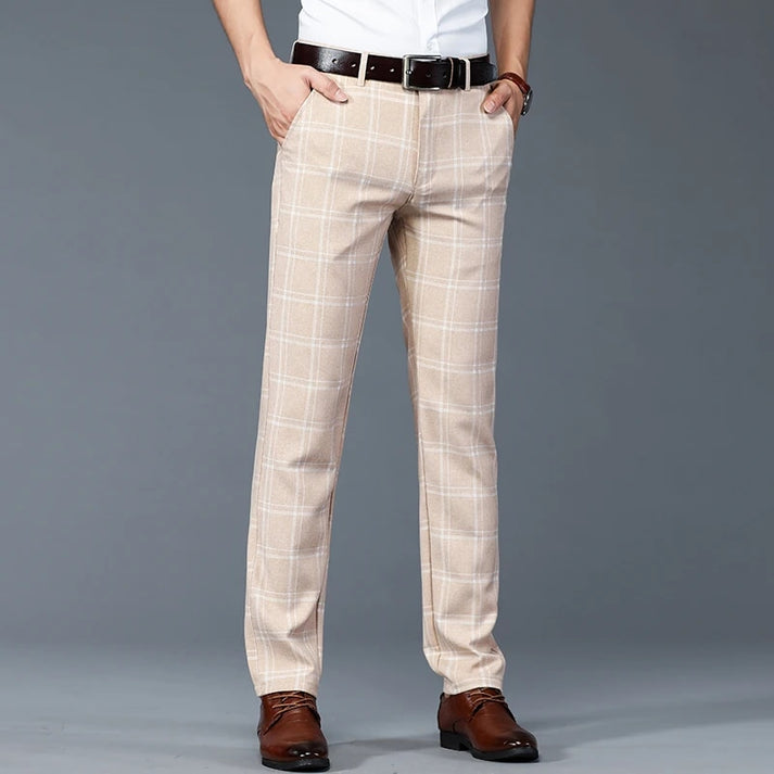 James | Karierte Hose im modernen Casual-Stil