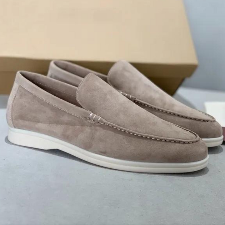 Stefano | Klassische Loafers aus feinem Wildleder
