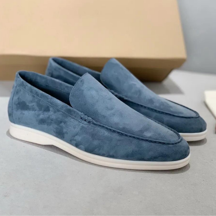 Stefano | Klassische Loafers aus feinem Wildleder