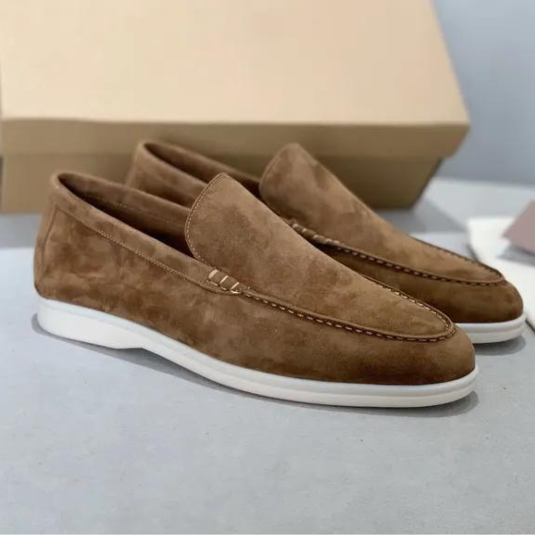 Stefano | Klassische Loafers aus feinem Wildleder