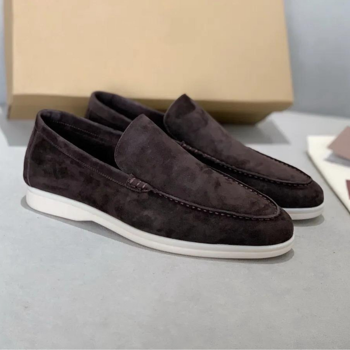 Stefano | Klassische Loafers aus feinem Wildleder