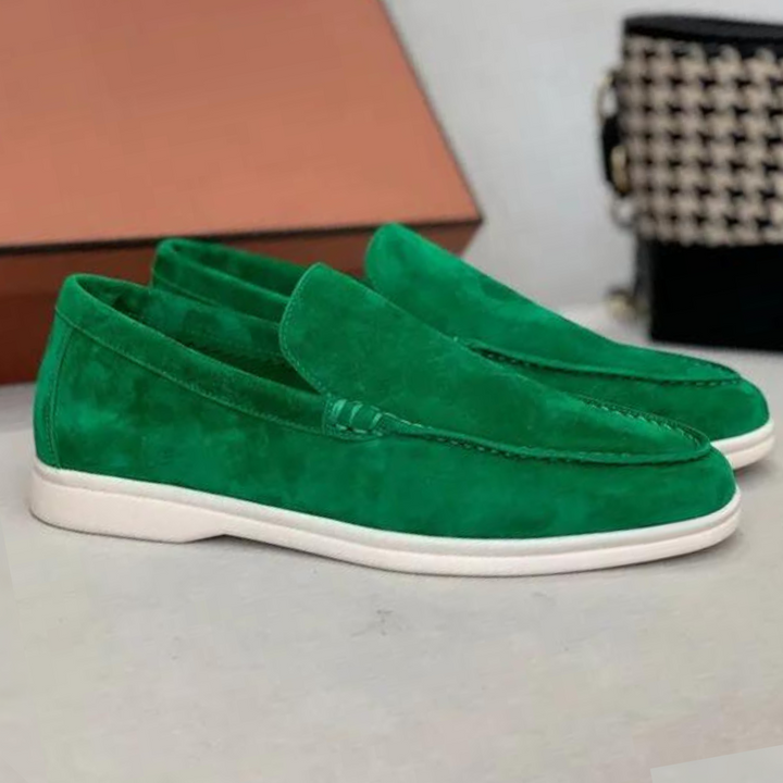 Stefano | Klassische Loafers aus feinem Wildleder