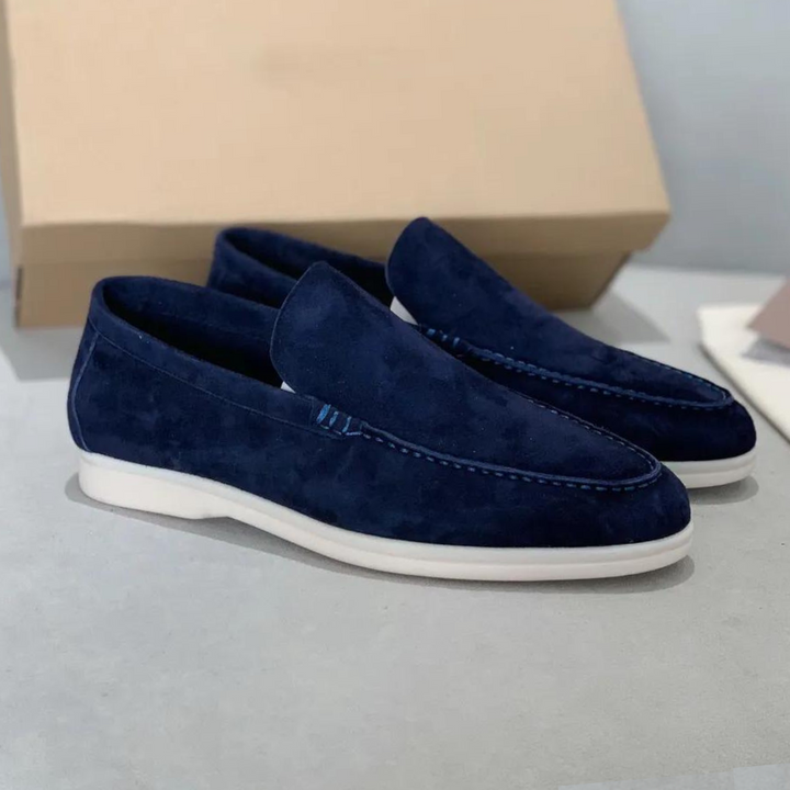 Stefano | Klassische Loafers aus feinem Wildleder