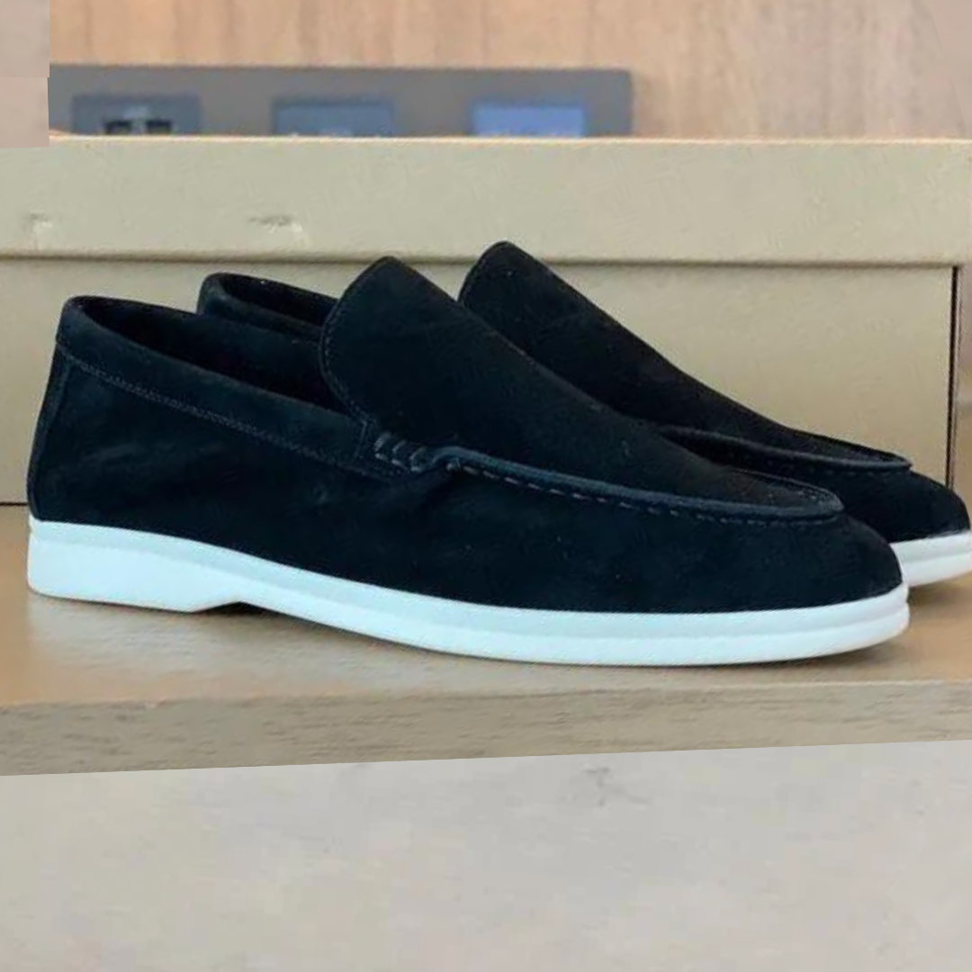 Stefano | Klassische Loafers aus feinem Wildleder