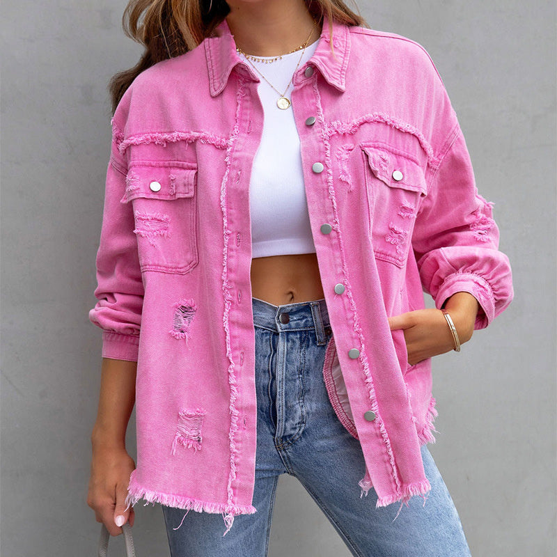 Laura Bunte Jeansjacke für fröhliche Outfits im Alltag und Sommer