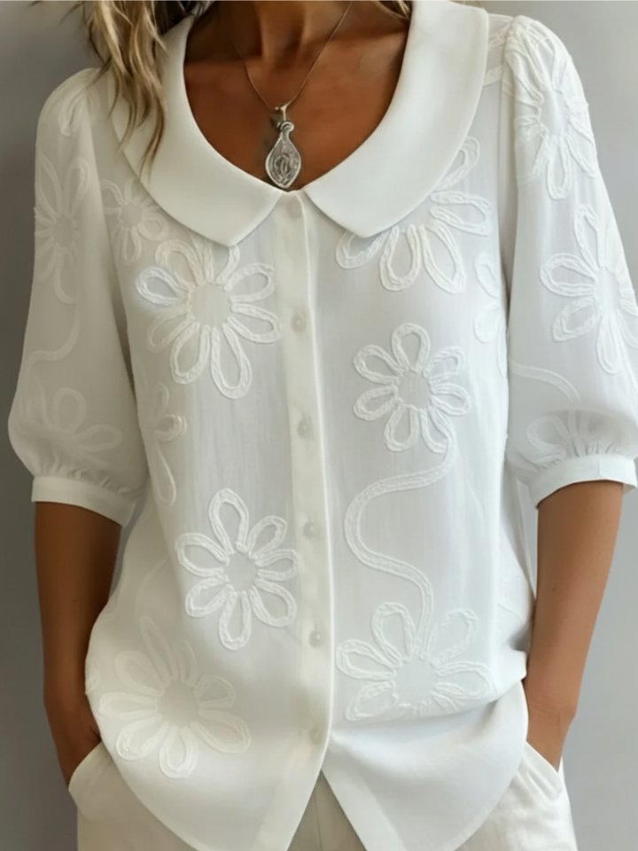 Livia | Elegante Soft-Touch-Bluse für Damen