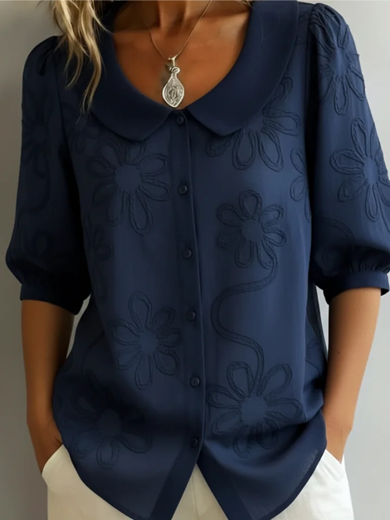 Livia | Elegante Soft-Touch-Bluse für Damen