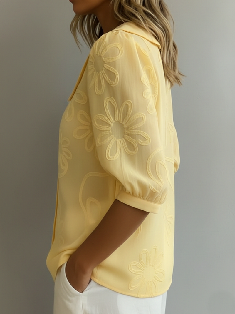 Livia | Elegante Soft-Touch-Bluse für Damen
