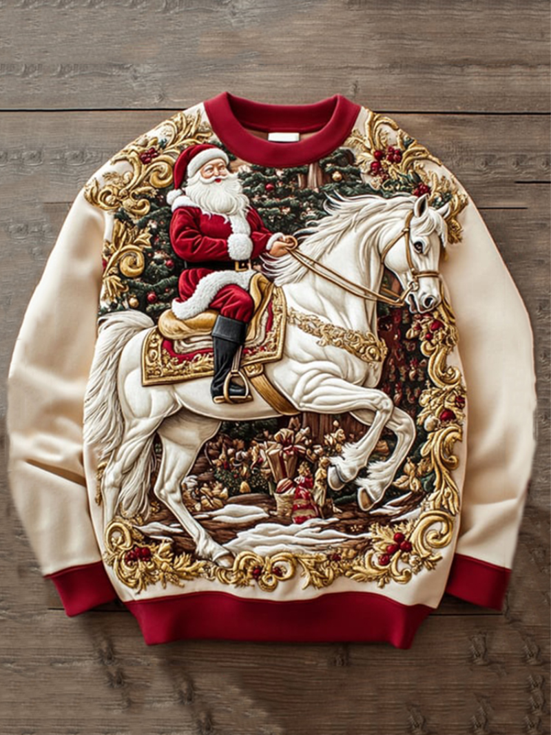 Felix | Herren Strickpullover Weihnachten Mit Festlichem Design