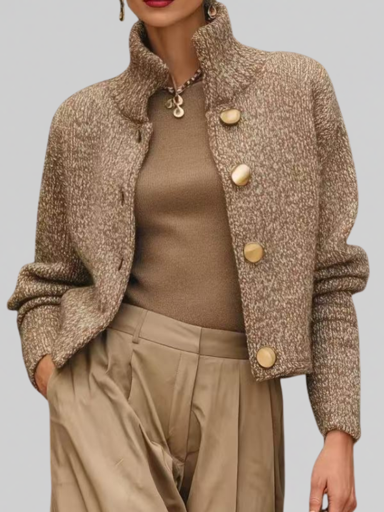 Helena | Elegante taillierte Wollmix-Jacke