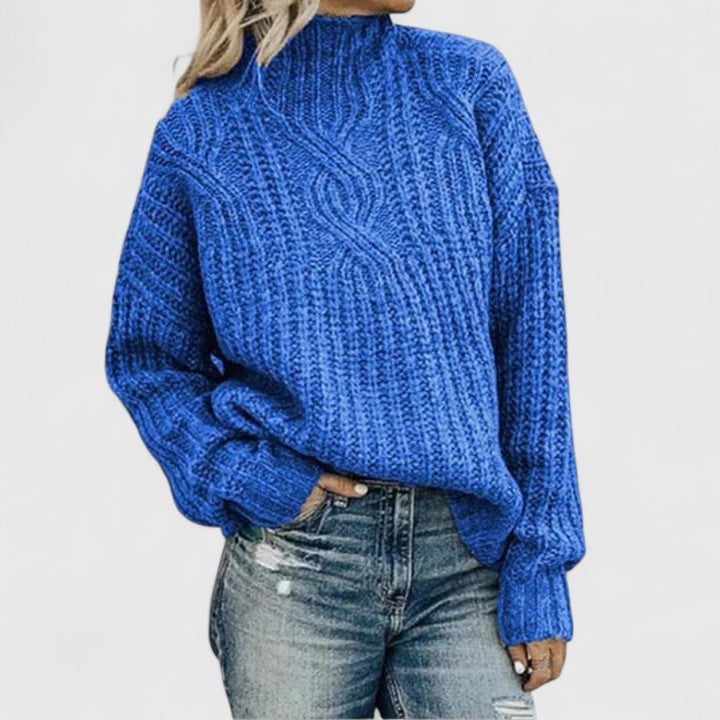 Emma | Damen Pullover elegant mit feinem Design