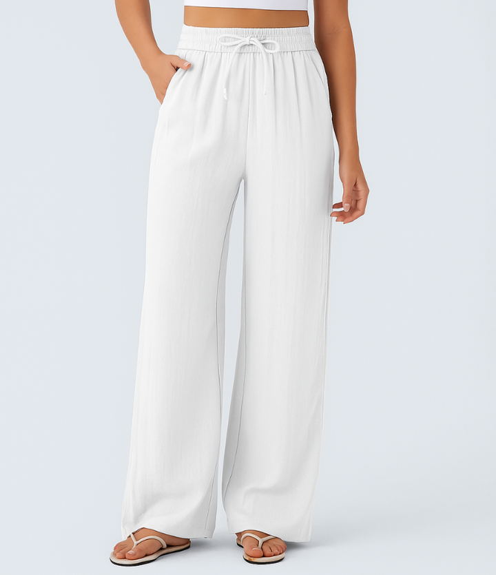 Elena | Bequeme Damen Leinenhose für warme Tage