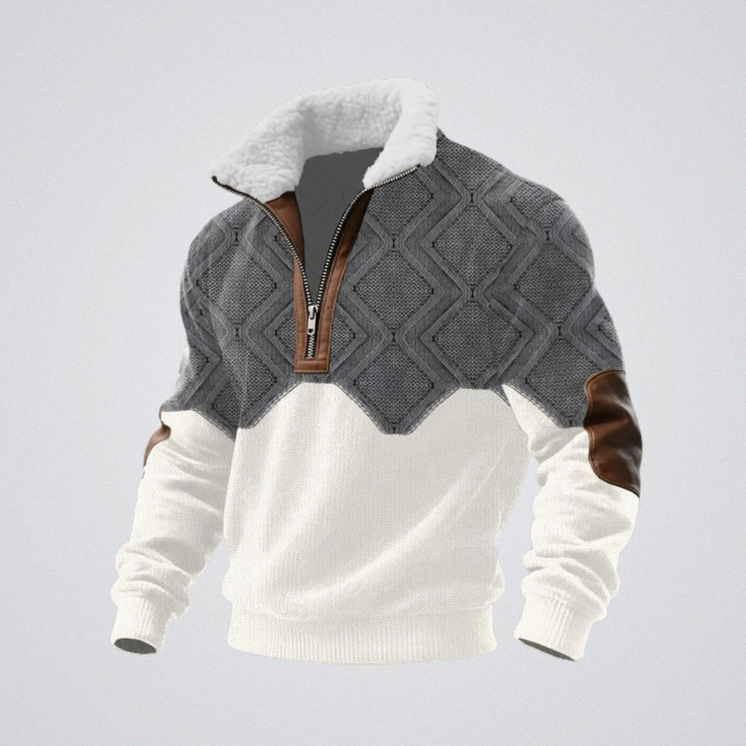 Lukas | Warmer Herrenpullover mit klassischem Rollkragen