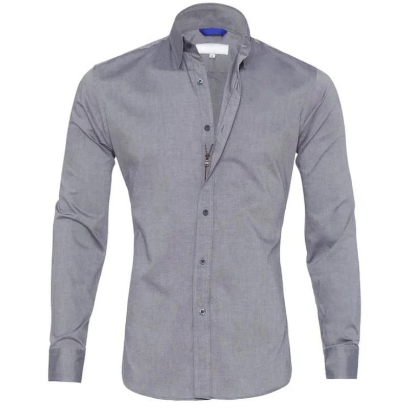 Lionel | Pflegeleichtes Zip-up-Shirt für Männer