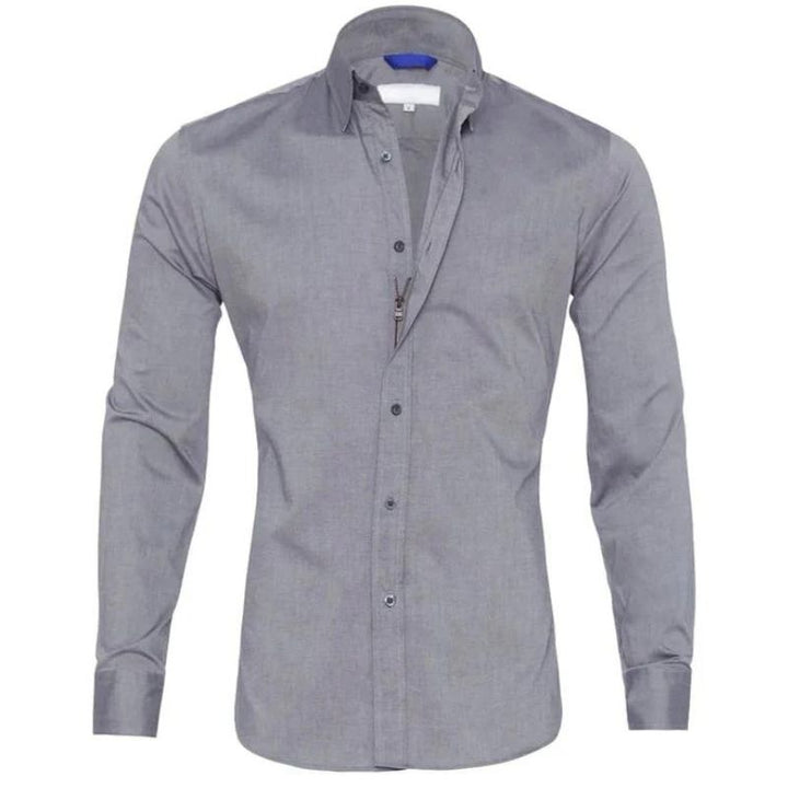 Lionel | Pflegeleichtes Zip-up-Shirt für Männer