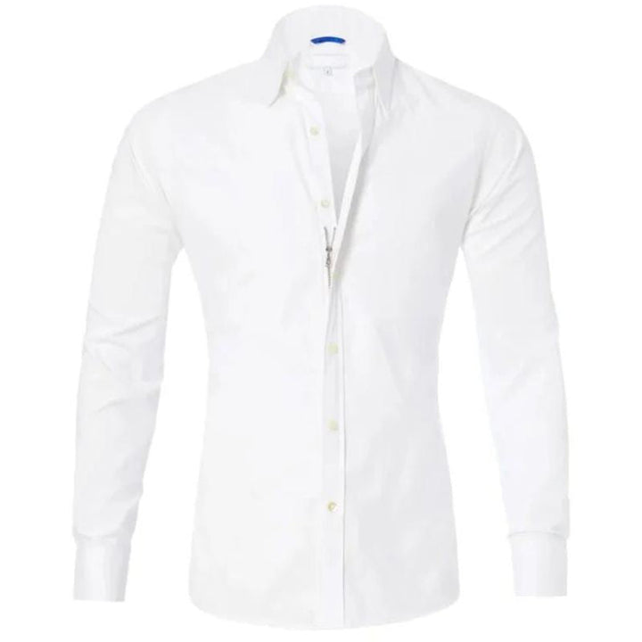 Lionel | Pflegeleichtes Zip-up-Shirt für Männer