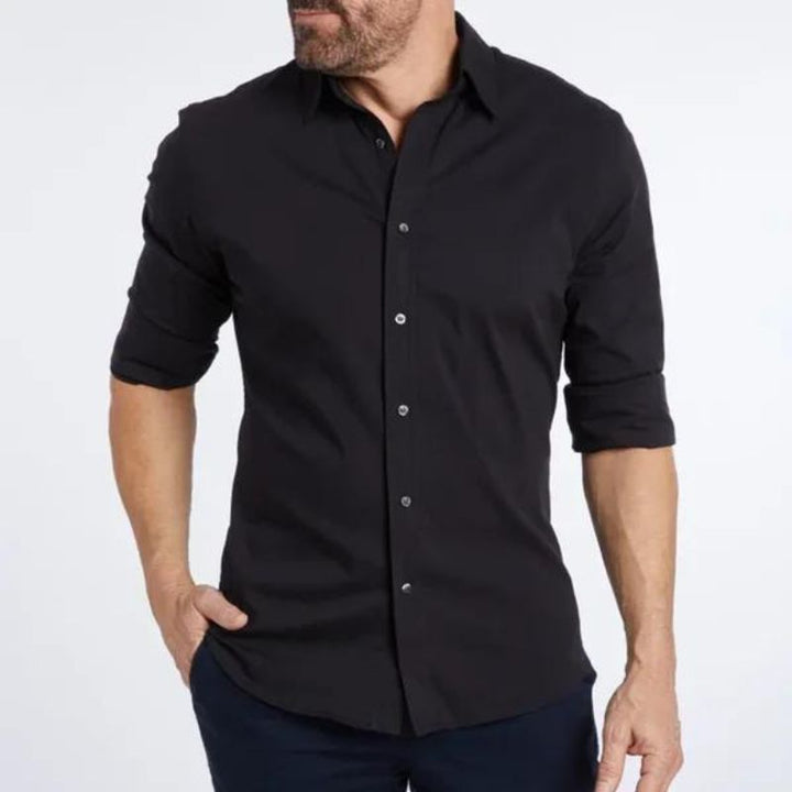 Lionel | Pflegeleichtes Zip-up-Shirt für Männer
