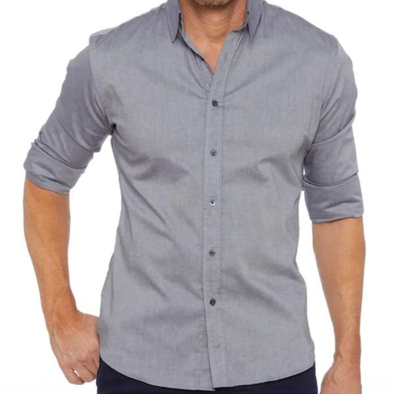 Lionel | Pflegeleichtes Zip-up-Shirt für Männer