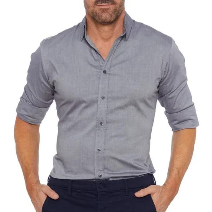 Lionel | Pflegeleichtes Zip-up-Shirt für Männer