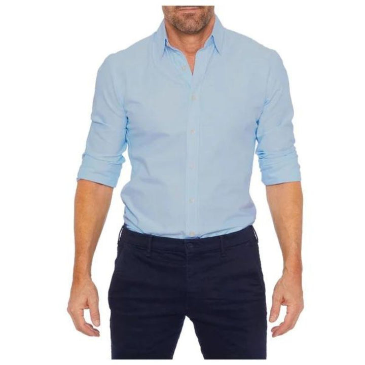Lionel | Pflegeleichtes Zip-up-Shirt für Männer