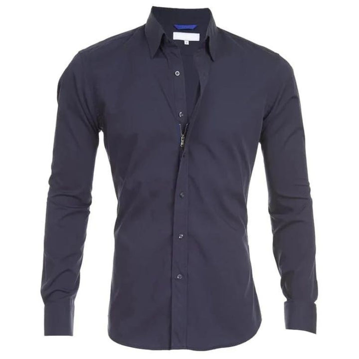 Lionel | Pflegeleichtes Zip-up-Shirt für Männer