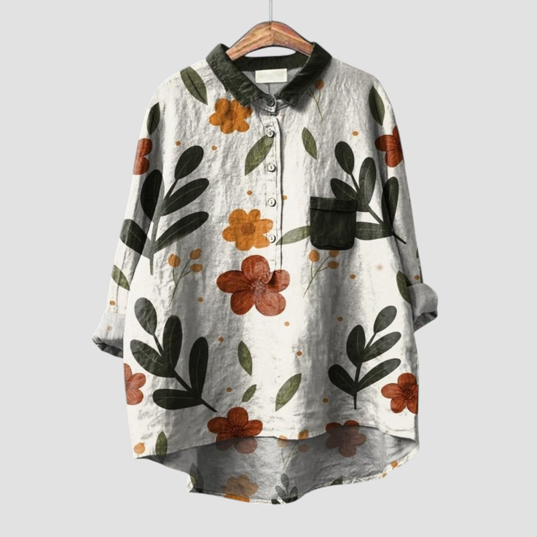 Olivia | Zeitlose Bluse mit edlem Flair