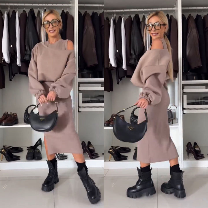 Jana | Stylisches Strick-Set für Alltag und Freizeit