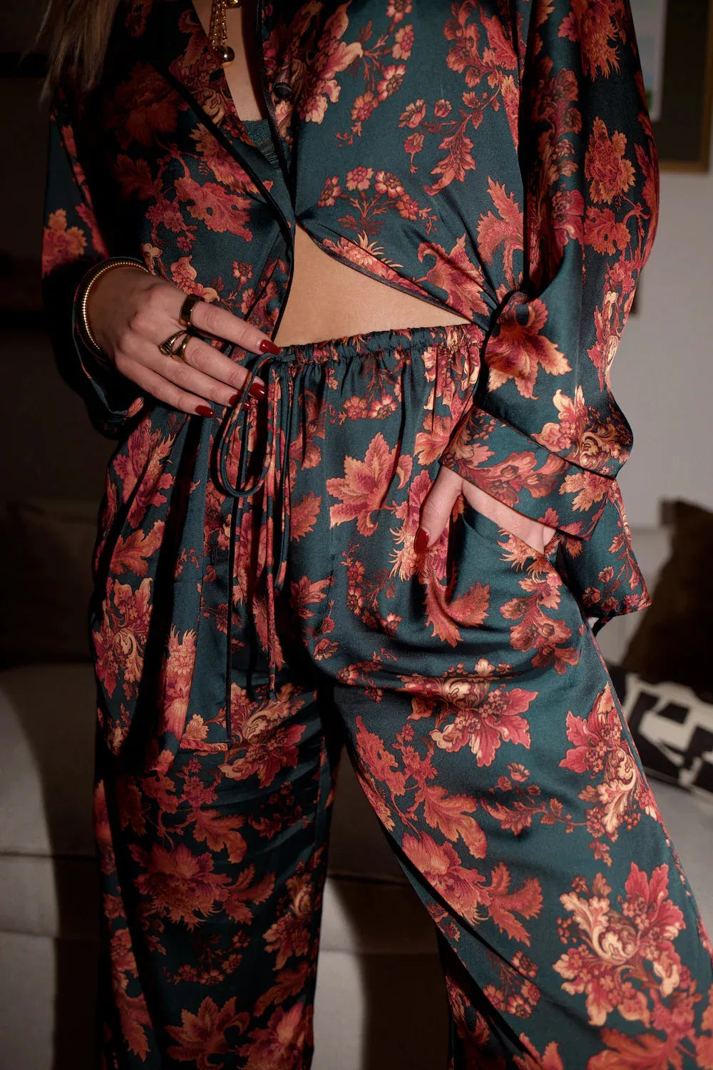 LOTUS | Pyjama-Set aus Baumwolle für ruhige Nächte und Komfort