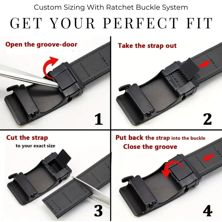 Finn | Forzatti Rindsleder Gürtel Herren im klassischen Stil