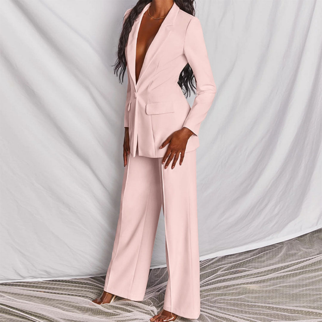 Lorel Blazer & Hose Set für Business & Freizeit Looks