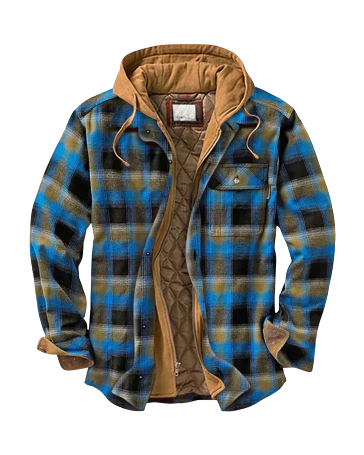 Liora | Patchwork-Karojacke im modernen Trendstil