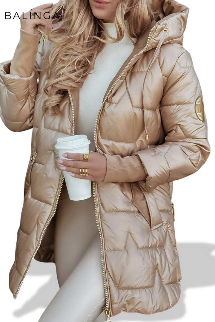 Astrid | Herbstjacke aus Baumwolle im modernen Stil