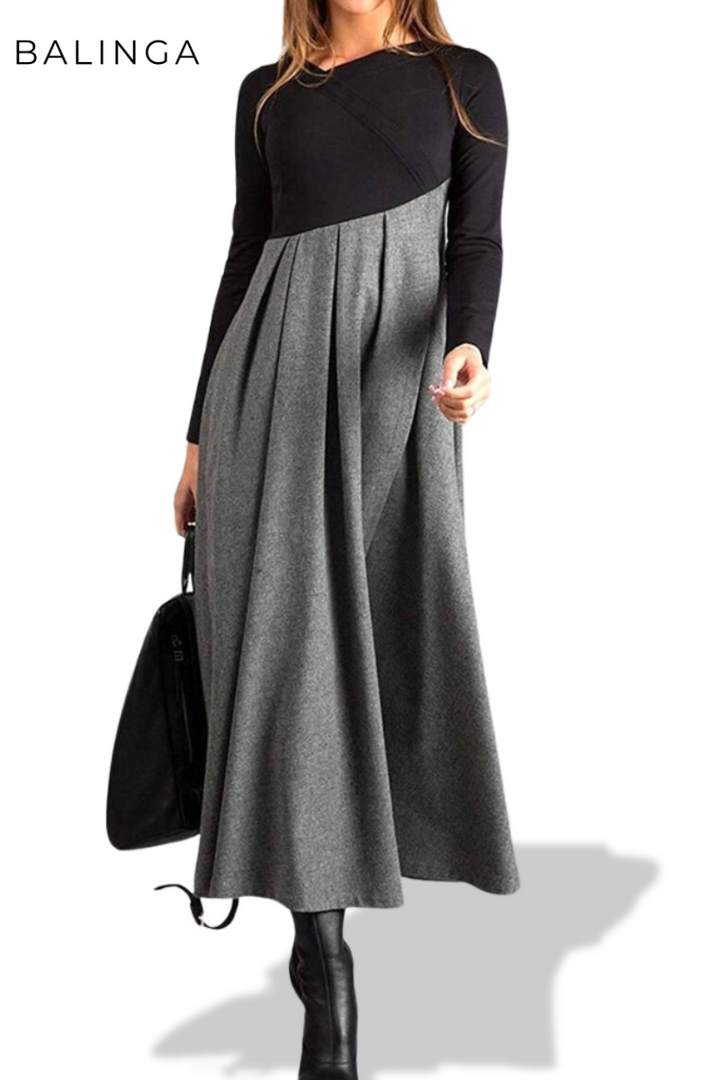 Casa | Langärmliges Maxi-Jersey-Oberteil für Damen